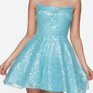 Alyce Paris 3108 Homecoming Dress Blue size 6